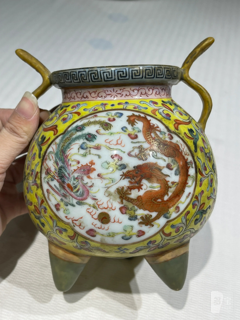 清代 粉彩瓷器一组六件 - 图2